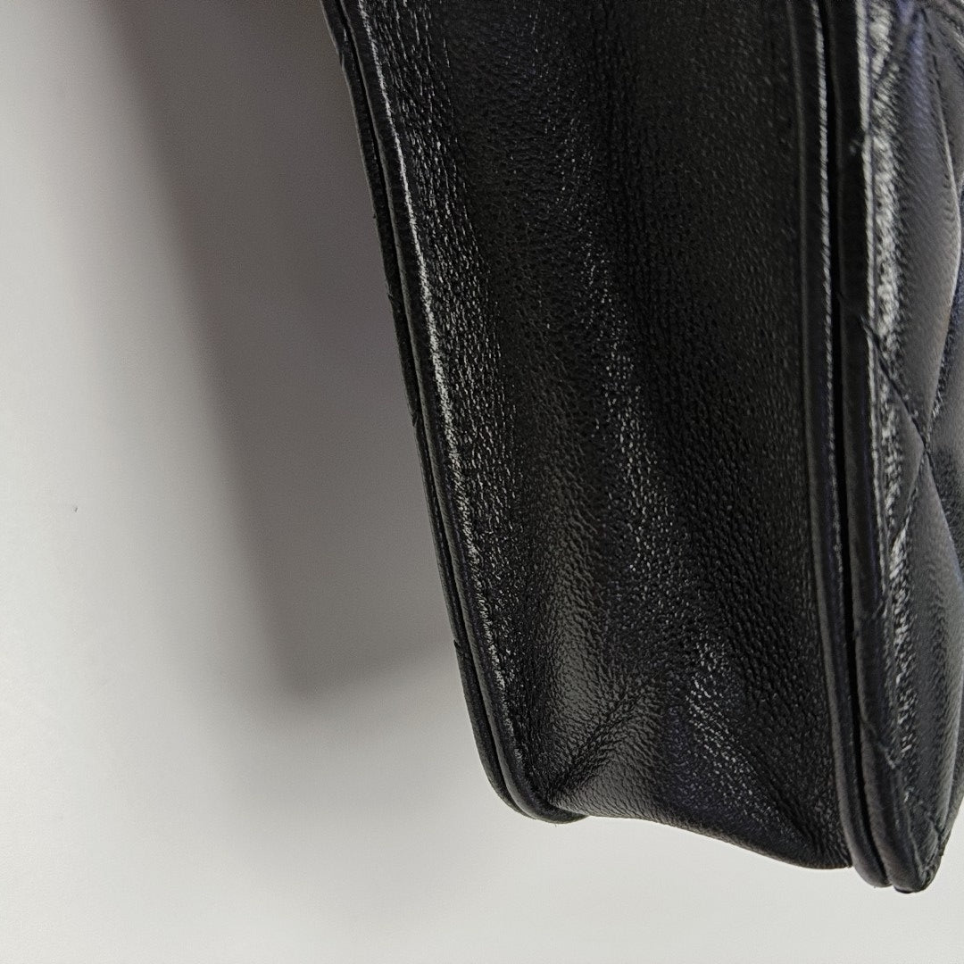 TRENDY CC Quilted Lambskin Black