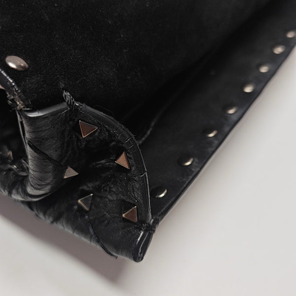 Spike Up Quilted Calfskin Black