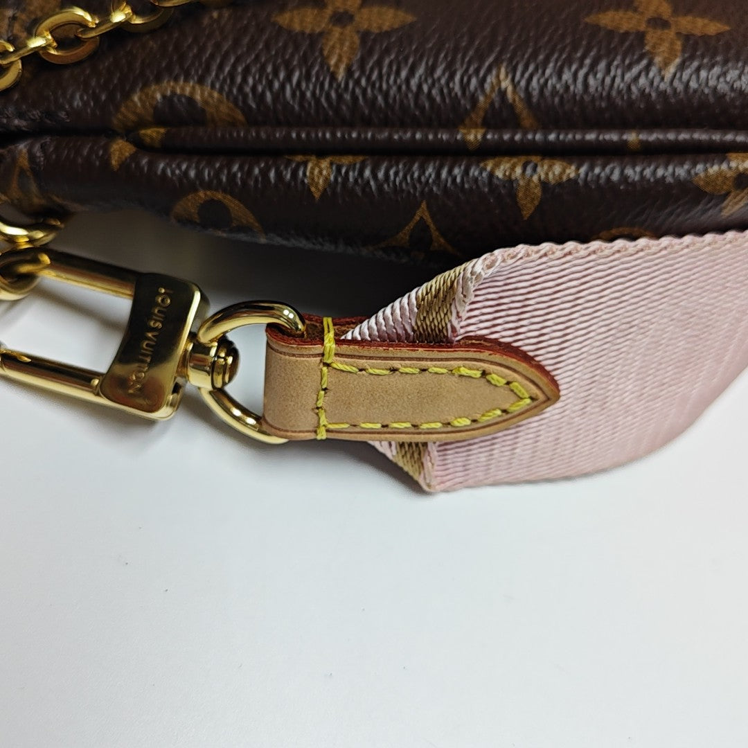 MULTI Monogram Coated Canvas Brown