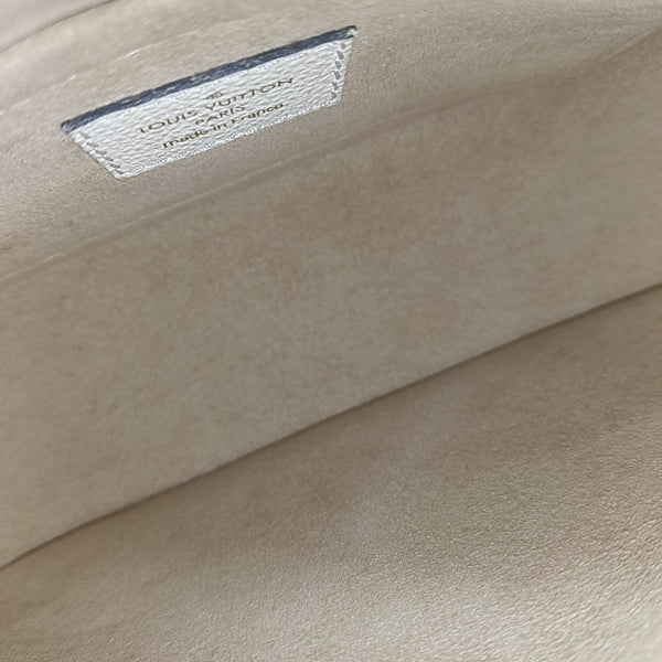BAGATELLE Monogram Calfskin White