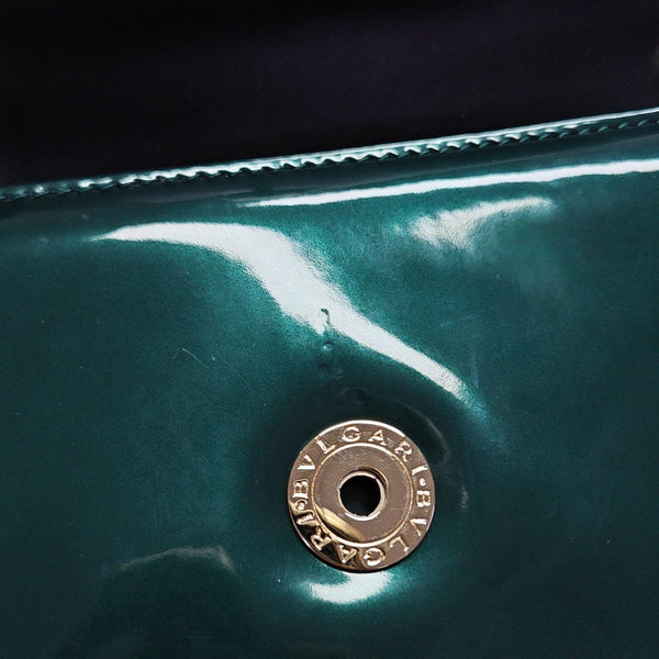 SERPENTI FOREVER Small Patent Leather Green