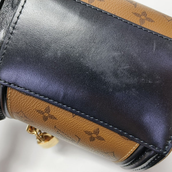 CANNES PM Monogram Coated Canvas Brown