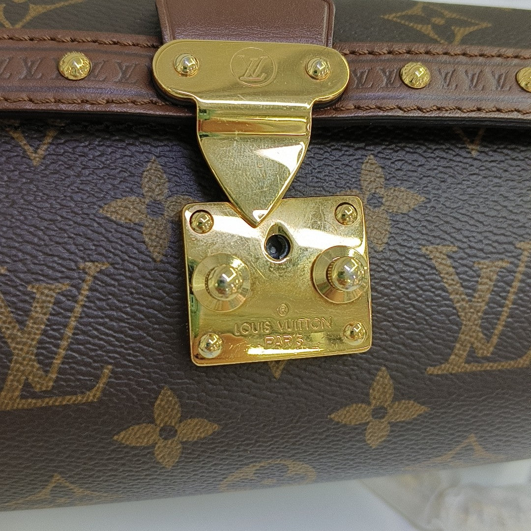 PAPILLON 19 Monogram Coated Canvas Brown