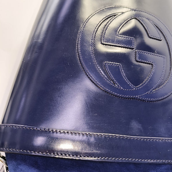 Quilted Calfskin Blue