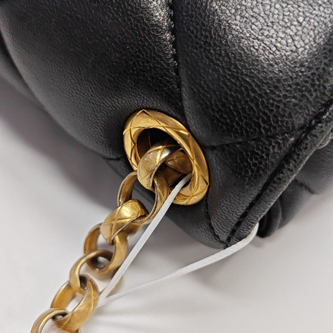 CLASSIC FLAP Mini Quilted Lambskin Black