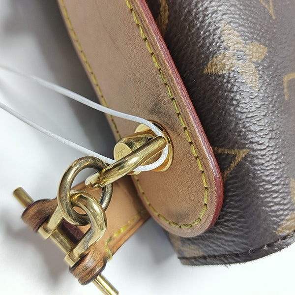 DUFFLE Monogram Coated Canvas Brown