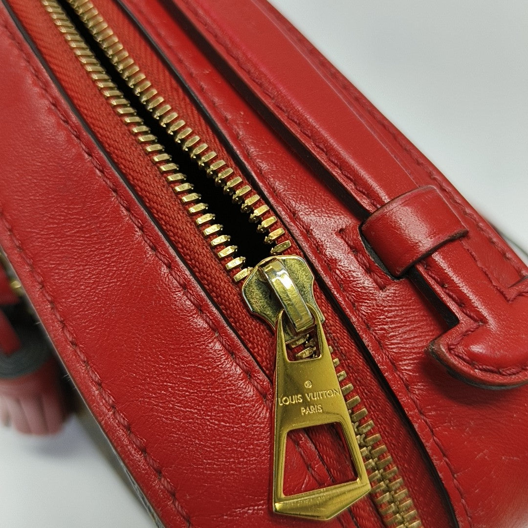SAINTONGE Monogram Coated Canvas Brown