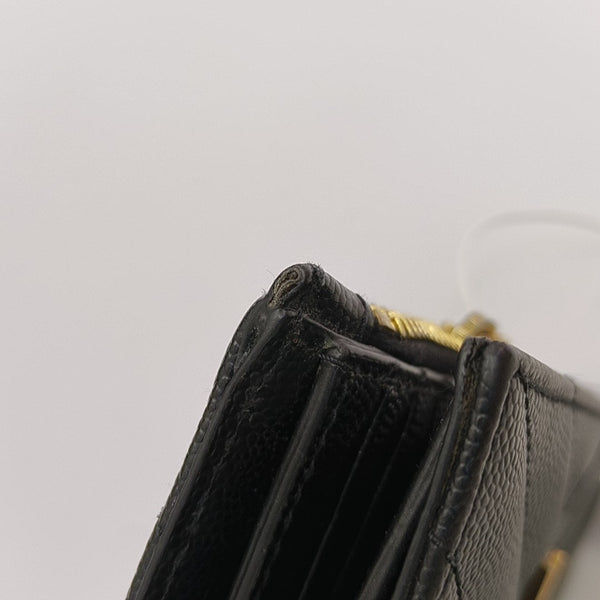 MONOGRAM Quilted Calfskin Black Wallet