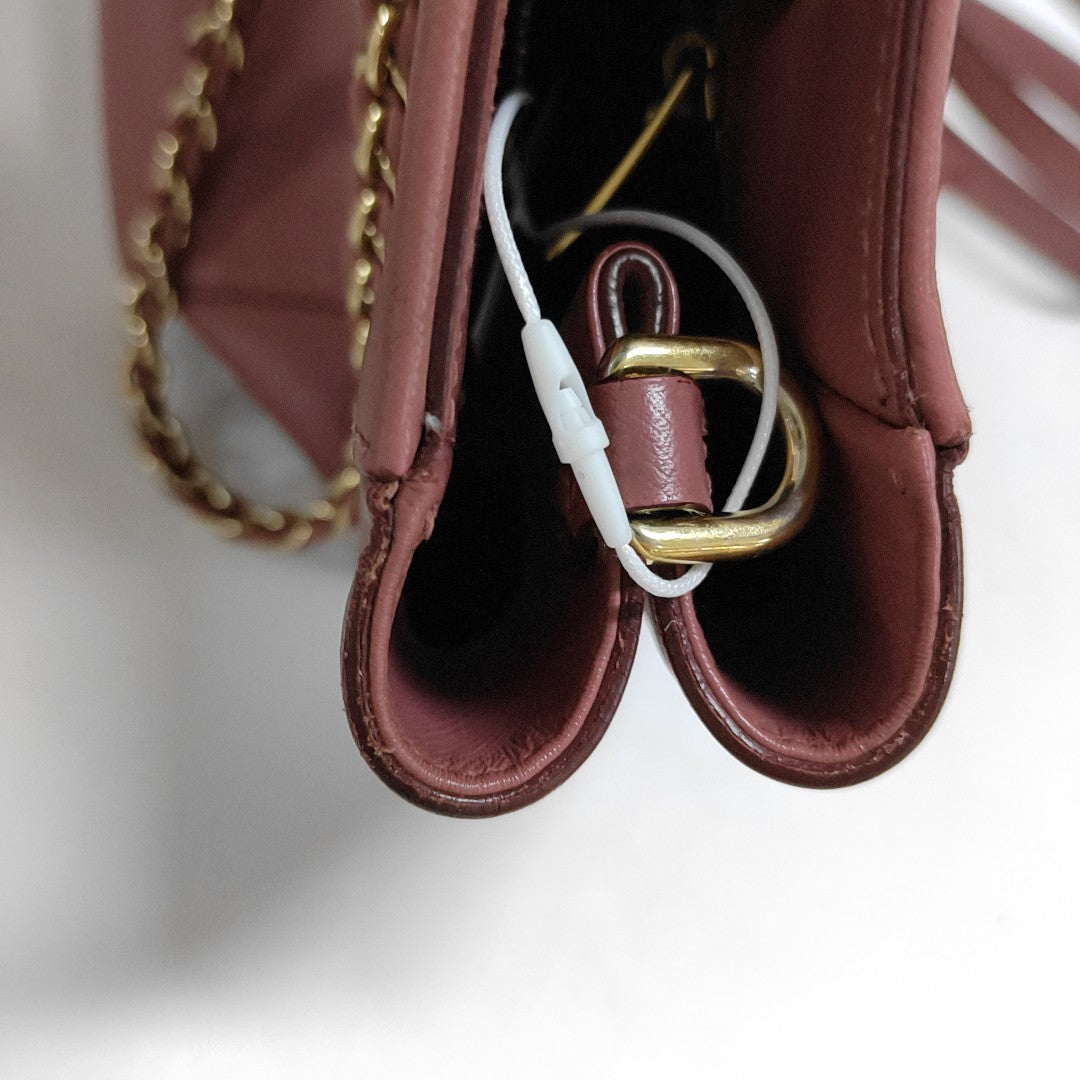 Calfskin Tote Bag Red