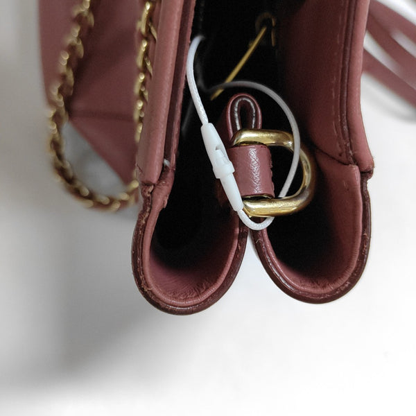 Calfskin Tote Bag Red
