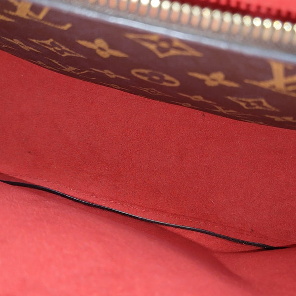 NÉONOÉ MM Monogram Coated Canvas Brown