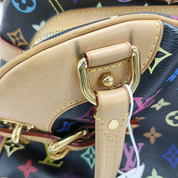 LV × TM CLAUDIA Monogram Coated Canvas Black