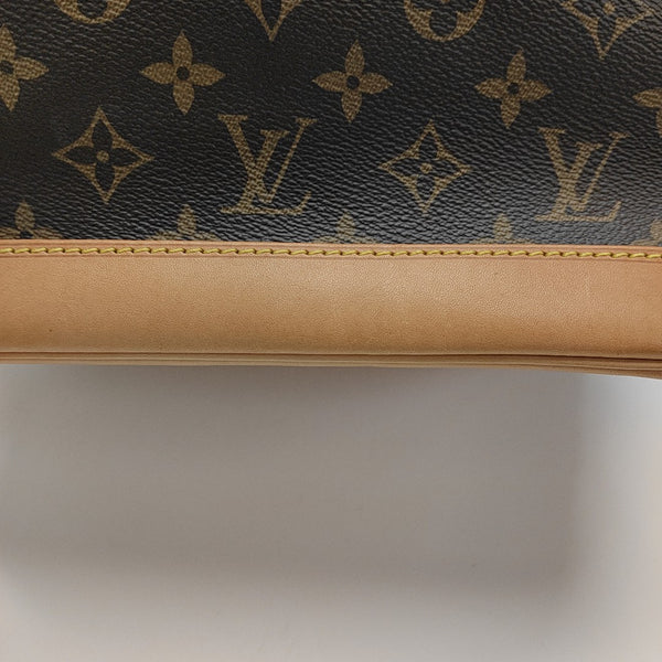 NOÉ MM Monogram Coated Canvas Brown