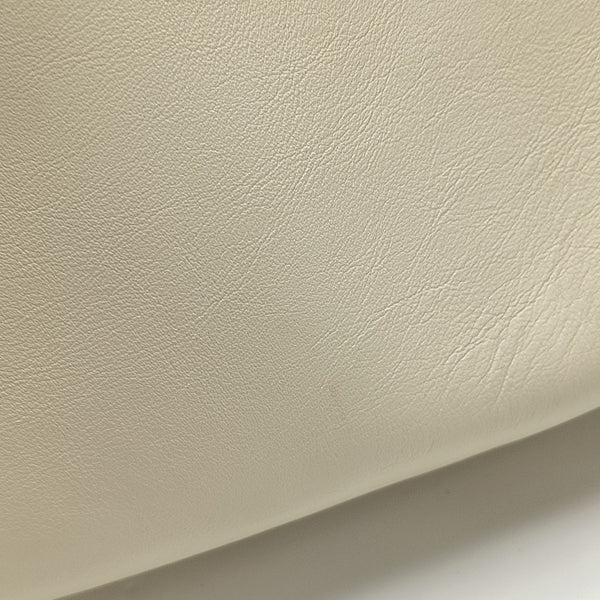 Calfskin Shoulder Bag Small White