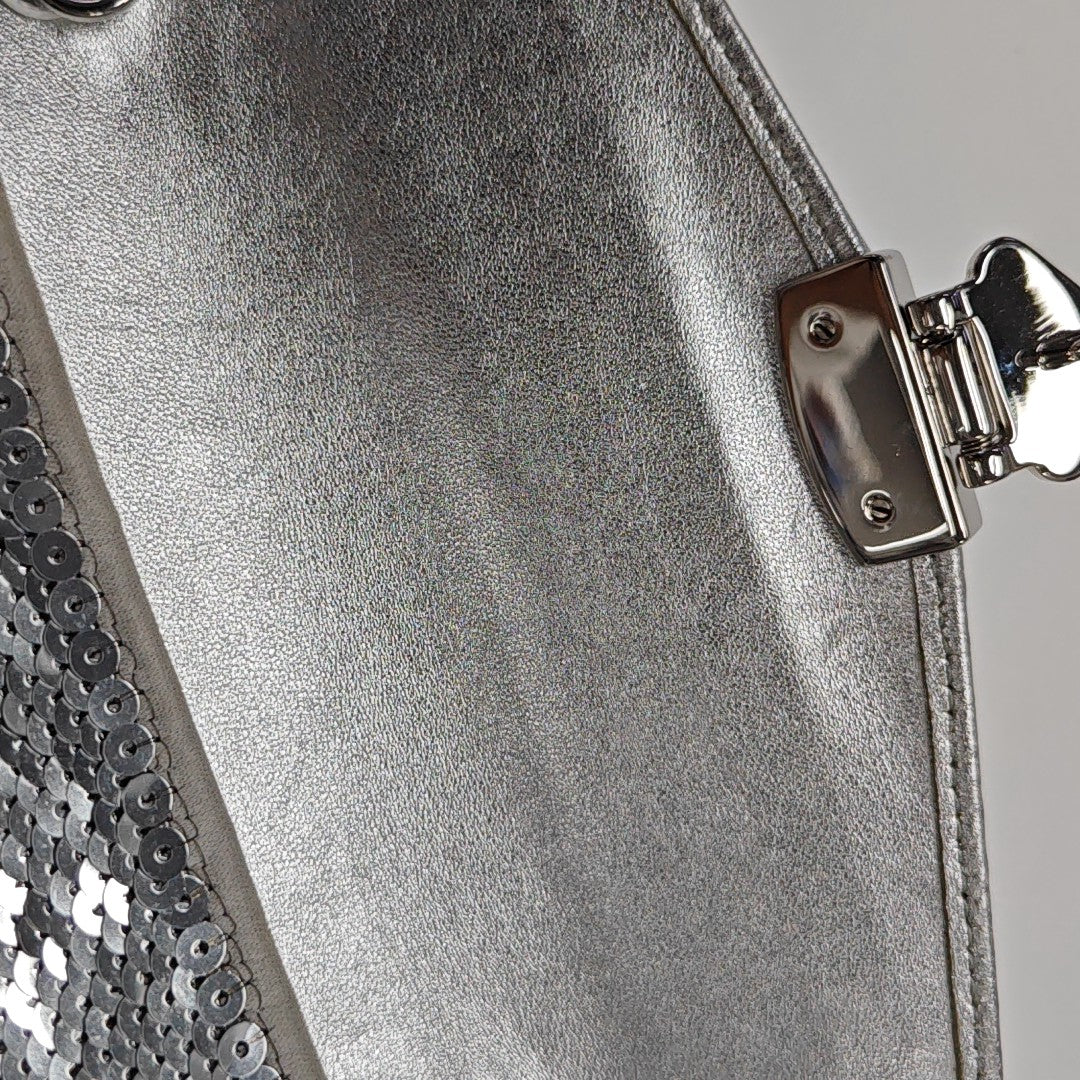 Miu Confidential Sequins Silver