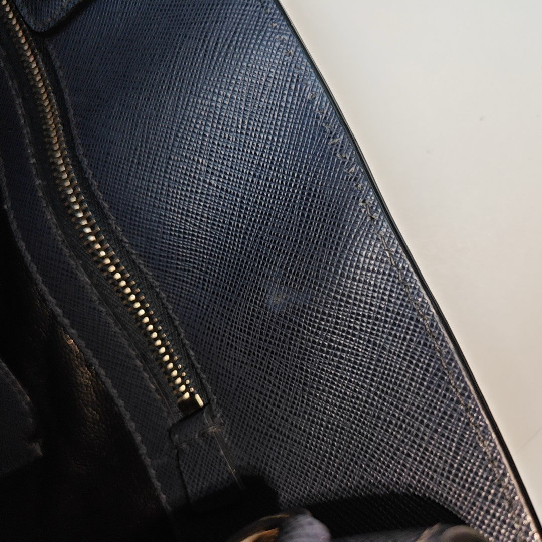 Saffiano Calfskin Blue