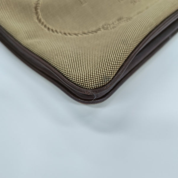 Canvas Shoulder Bag Beige