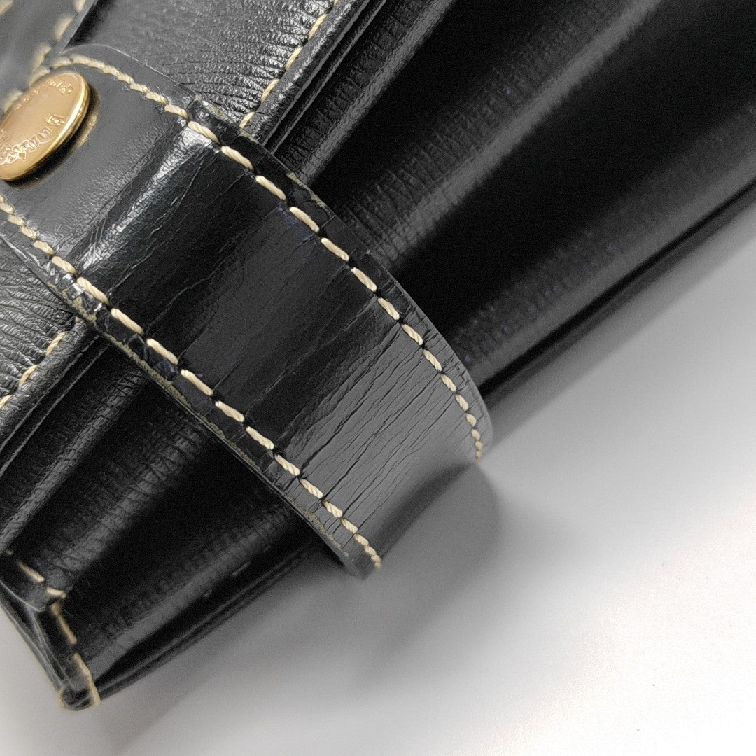 Calfskin Tote Bag Small Black