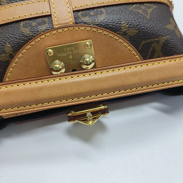 DUFFLE Monogram Coated Canvas Brown