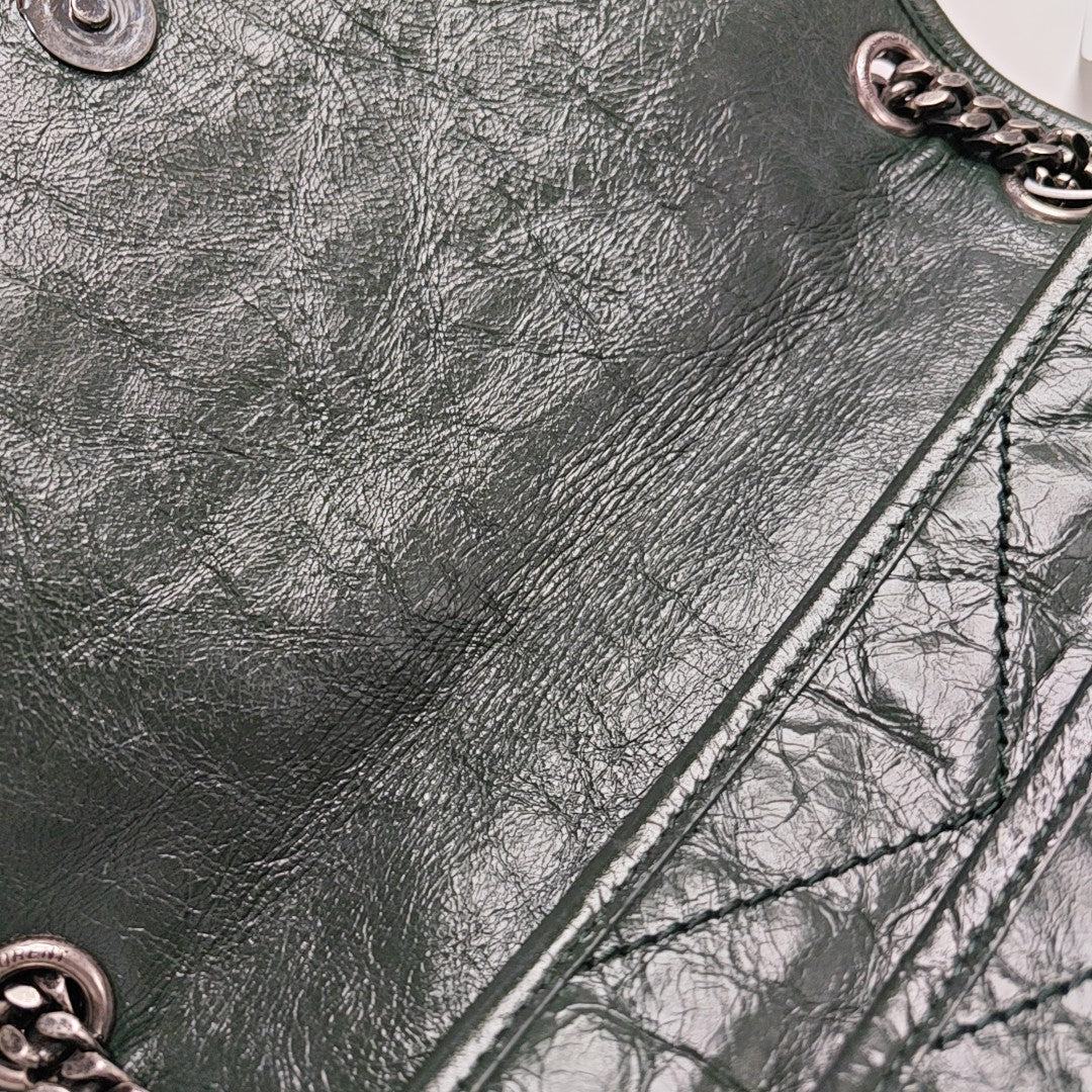 NIKI Medium Calfskin Green