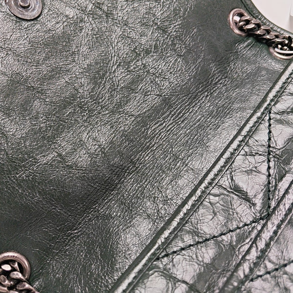 NIKI Medium Calfskin Green