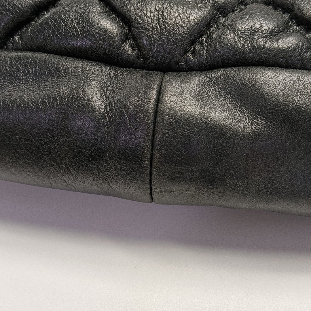 Quilted Calfskin Gray