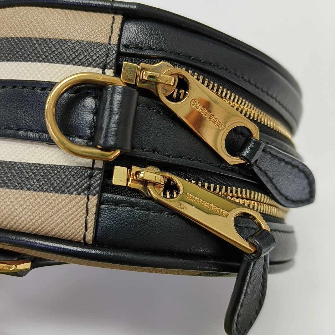 Louise Coated Canvas Brown