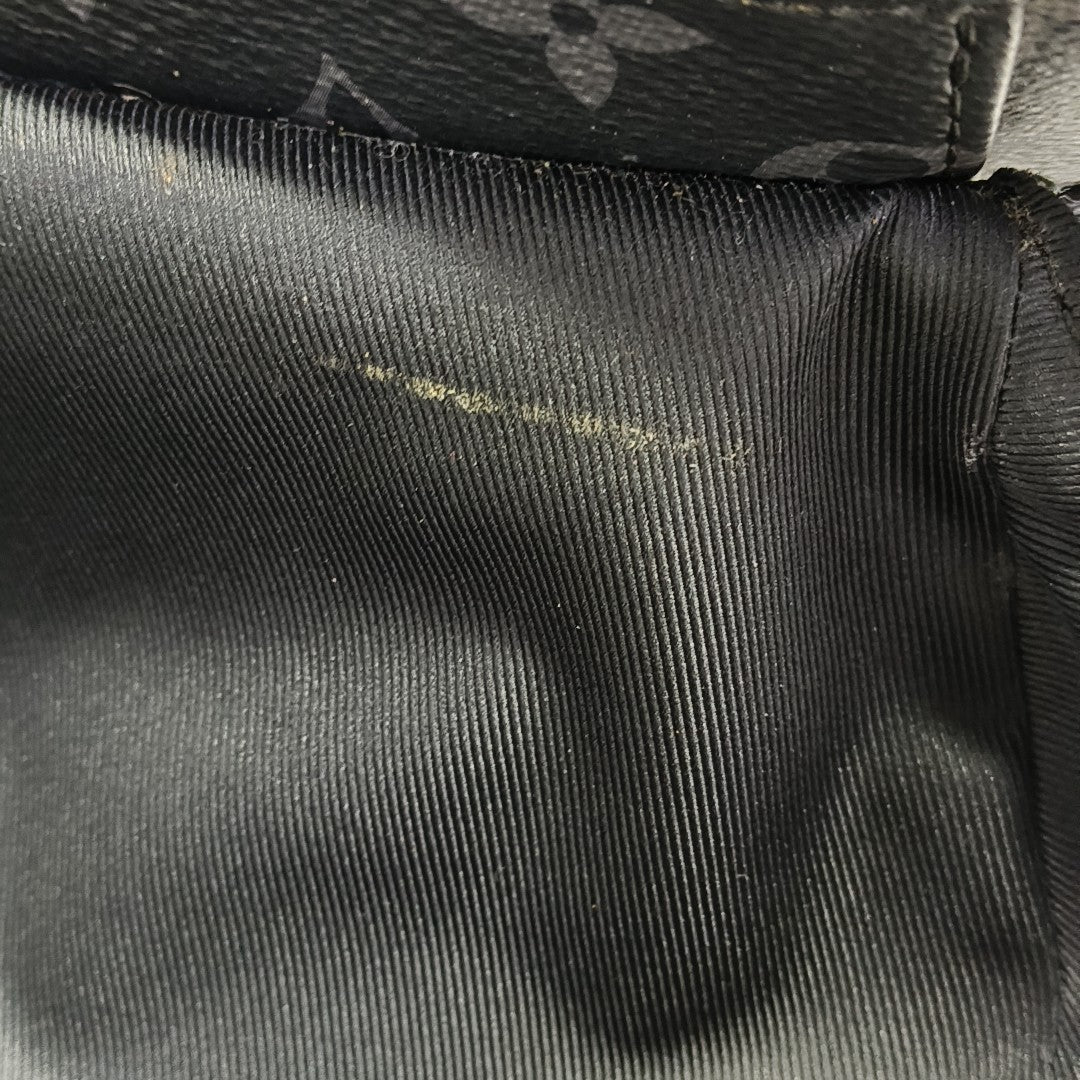 VOYAGER PM Monogram Coated Canvas Black