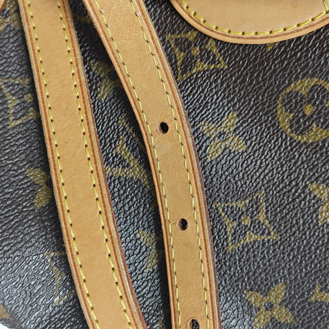 PALERMO PM Monogram Coated Canvas Brown