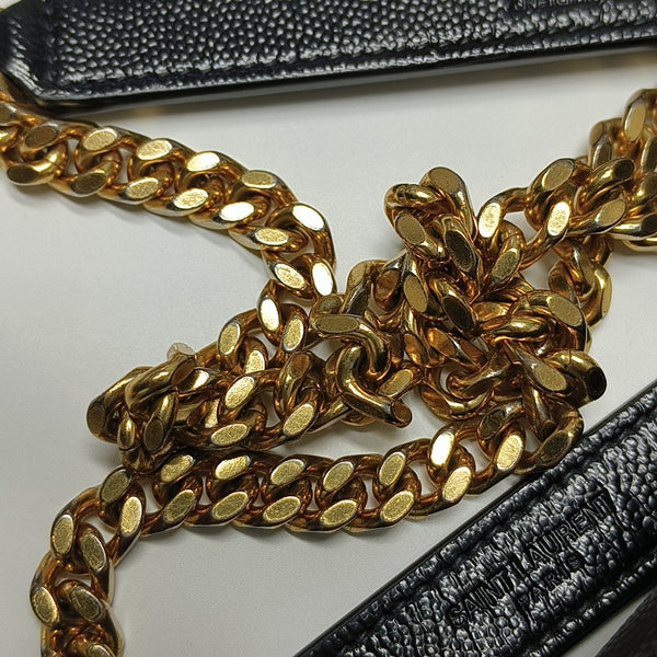 ENVELOPE Medium Quilted Calfskin Black