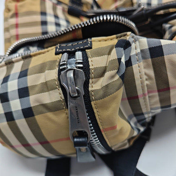 The Rucksack Medium Nylon Beige