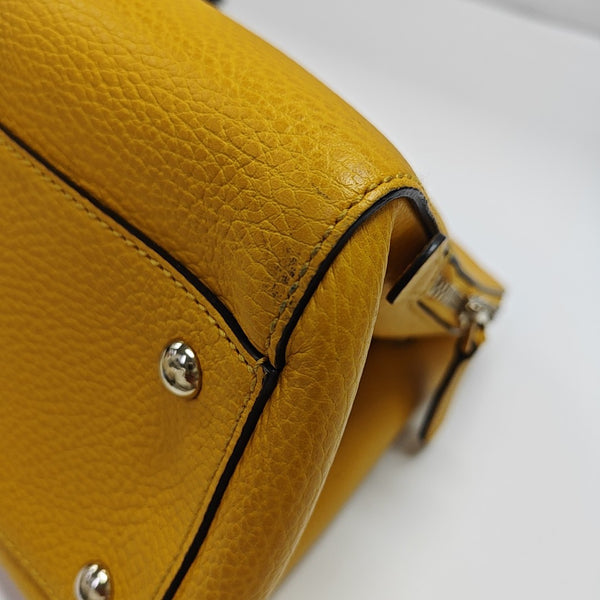 Calfskin Tote Bag Yellow