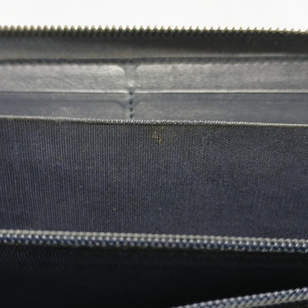 Monogram Calfskin Wallet Blue