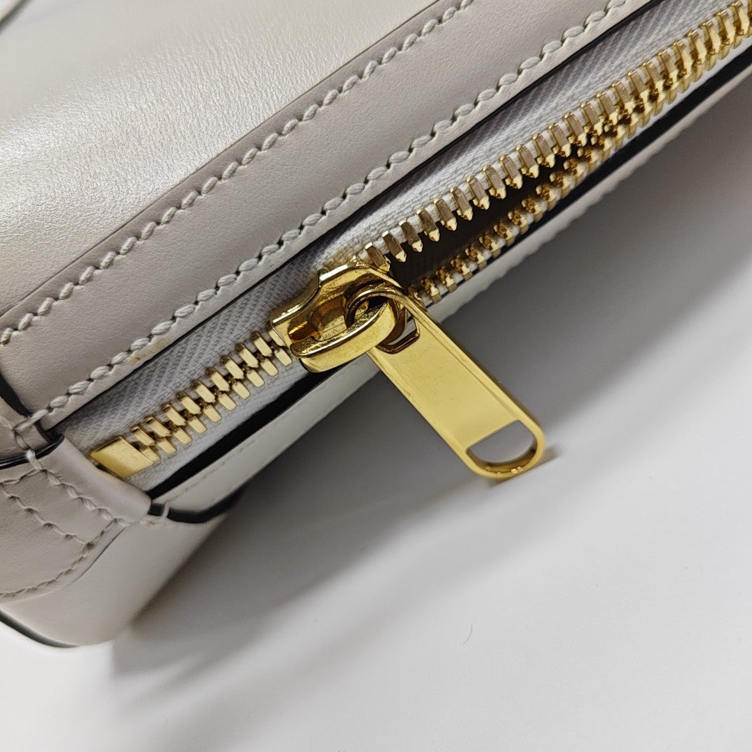 Horsebit 1955 Small Calfskin White