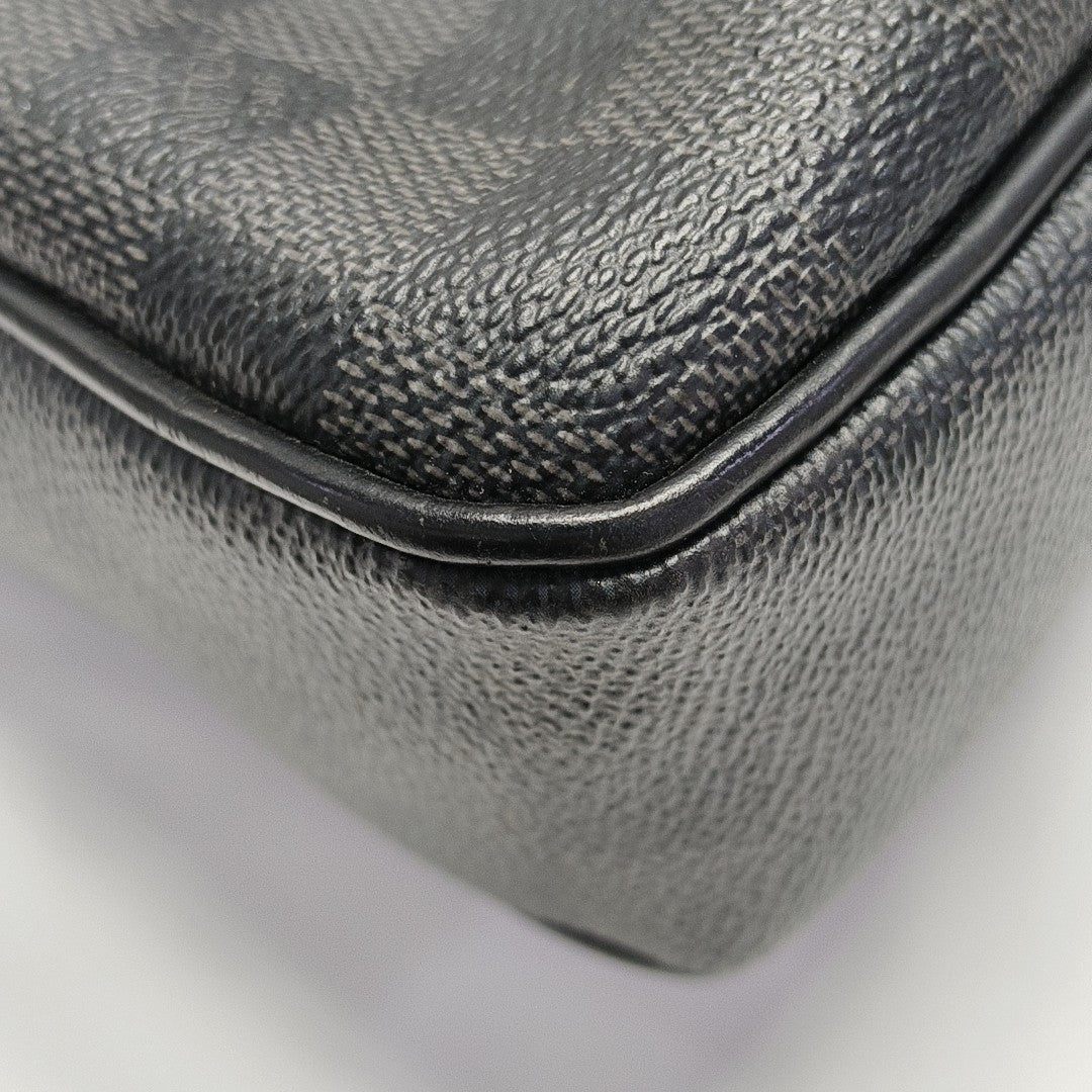 PORTE-DOCUMENTS PM Damier Graphite Coated Canvas Black