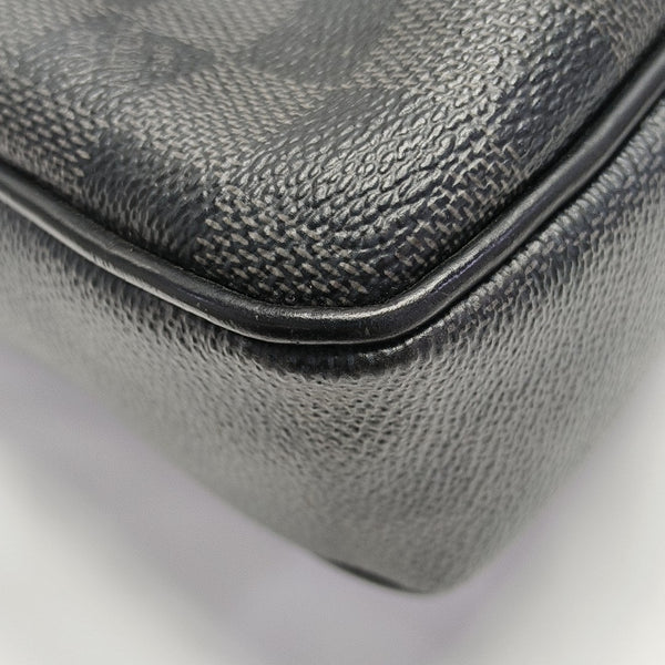 PORTE-DOCUMENTS PM Damier Graphite Coated Canvas Black