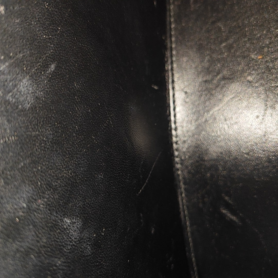 Hourglass S Calfskin Black