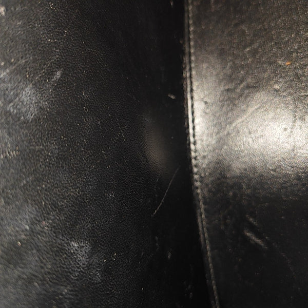 Hourglass S Calfskin Black