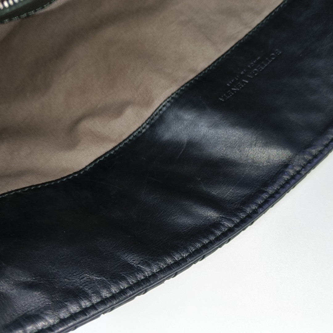 Calfskin Shoulder Bag Black