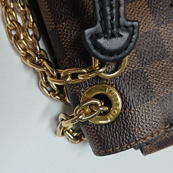 VAVIN PM Damier Ebene Coated Canvas Brown