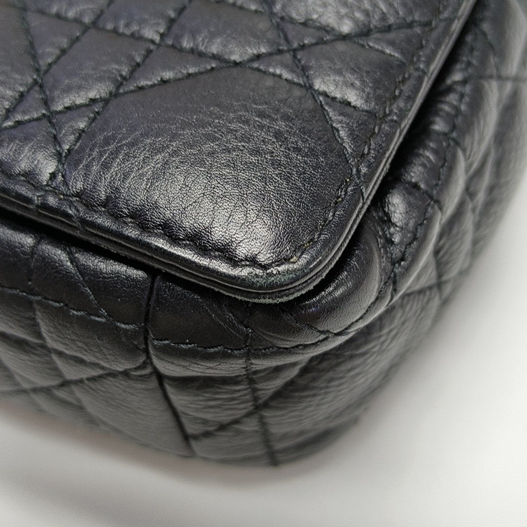 Dior Caro Small Cannage Calfskin Black
