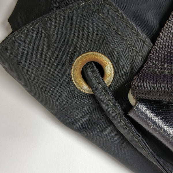 Nylon Backpack Black