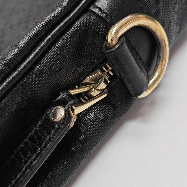 Diamante Quilted Calfskin Black