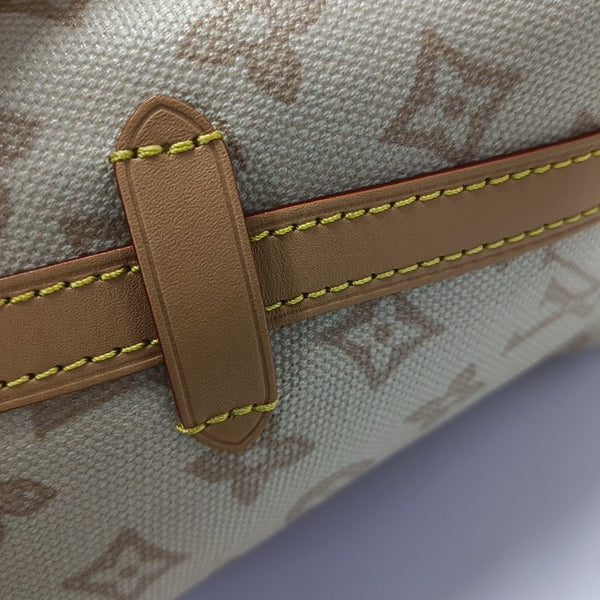 CARRYALL MM Monogram Coated Canvas Beige