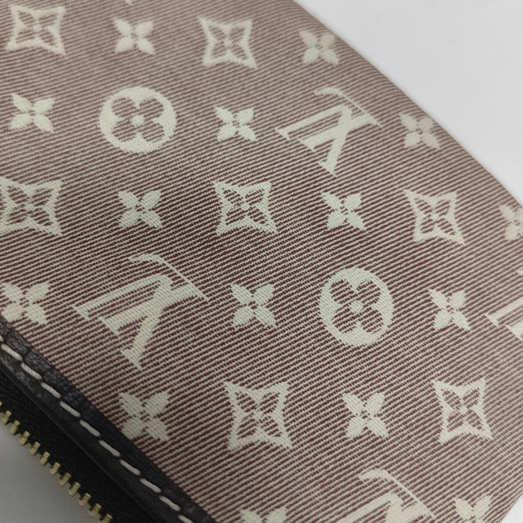 Monogram Canvas Coin Purse Red