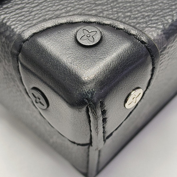 STEAMER Mini Monogram Coated Canvas Black