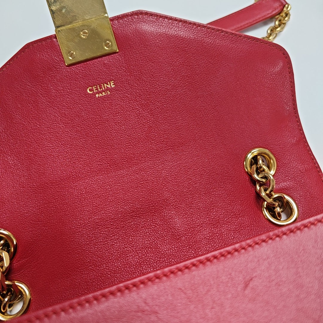 C Medium Calfskin Red
