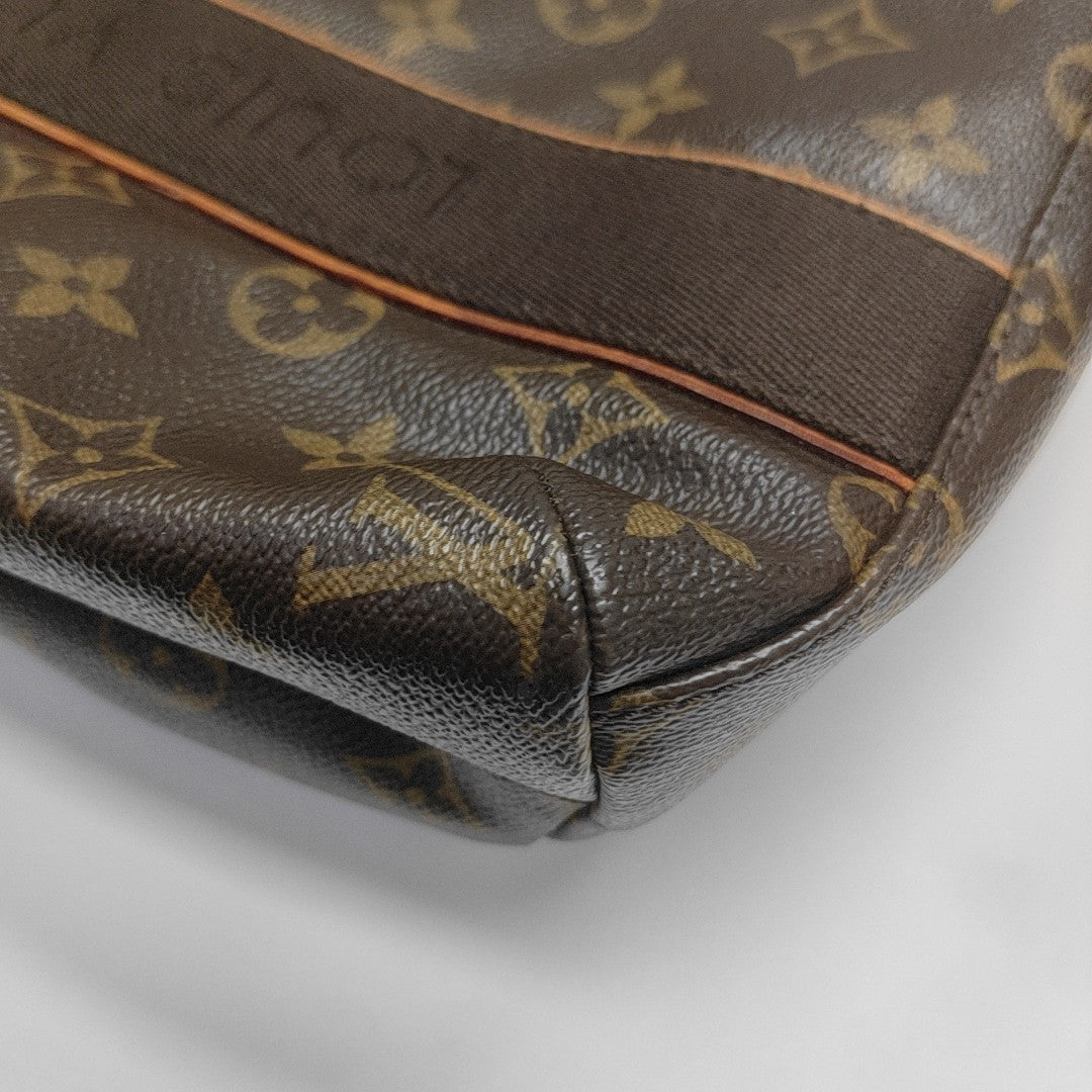 VINTAGE BEAUBOURG Monogram Coated Canvas Brown