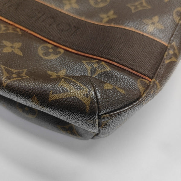 VINTAGE BEAUBOURG Monogram Coated Canvas Brown