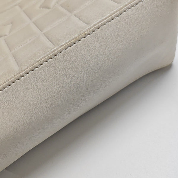 CHOCOLATE BAR Lambskin White